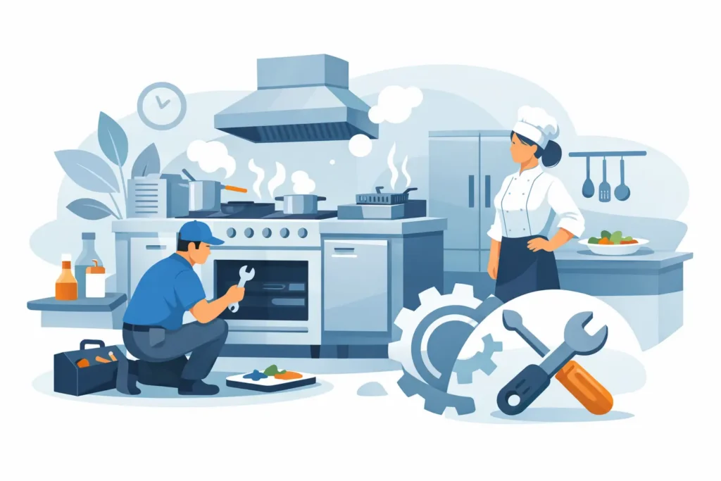Commercial Kitchen Equipment Repair That Keeps You Open