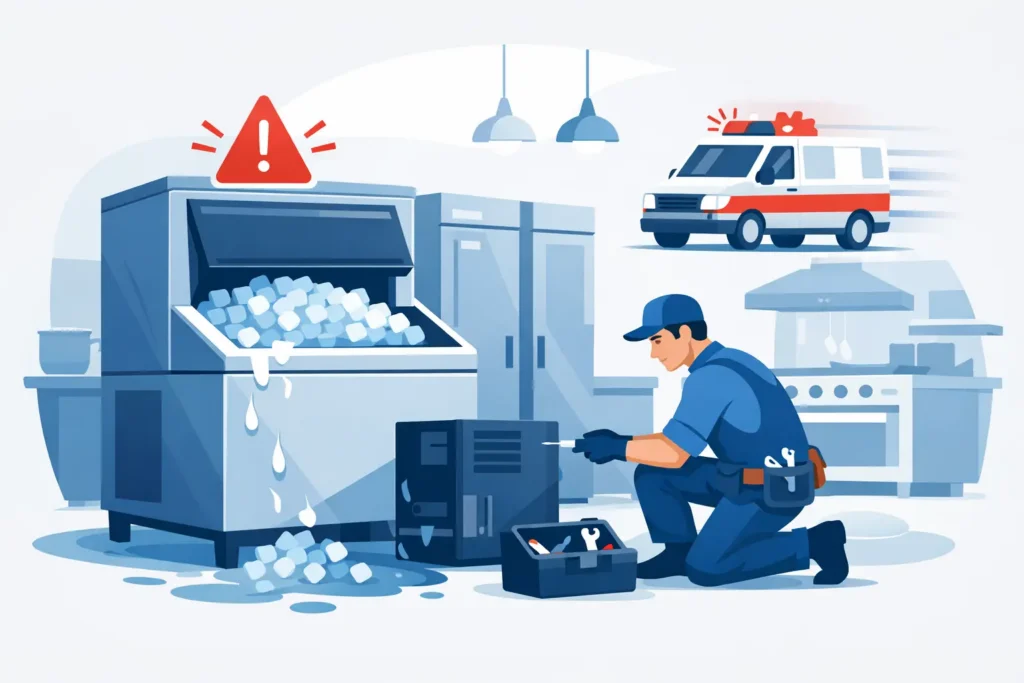 Emergency Ice Machine Repair Service When It Counts
