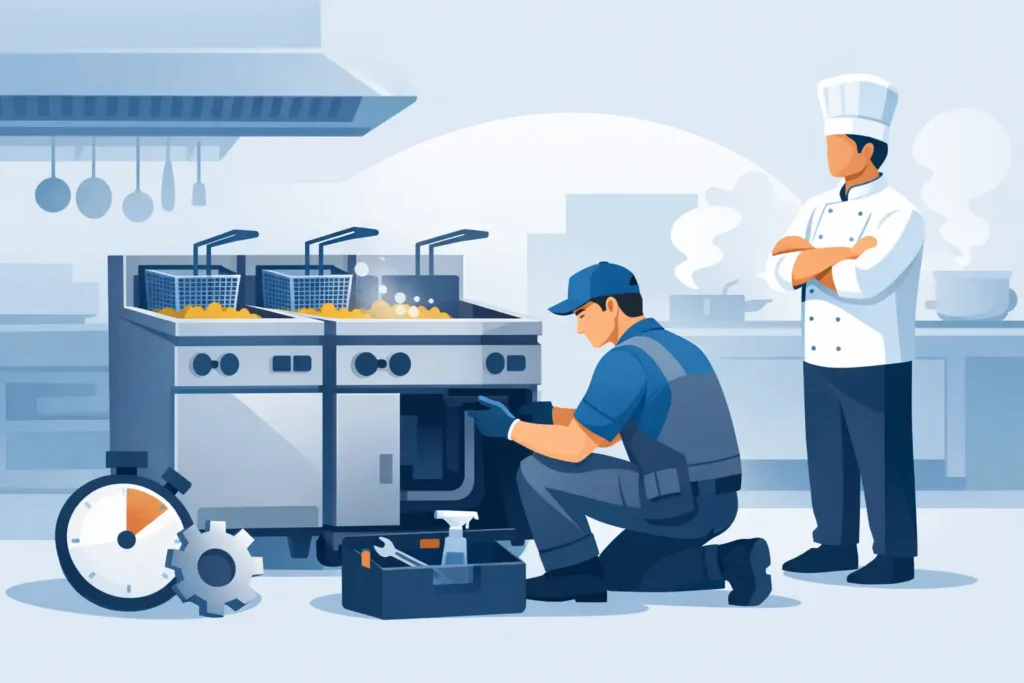 How to Maintain Restaurant Fryers Without Downtime