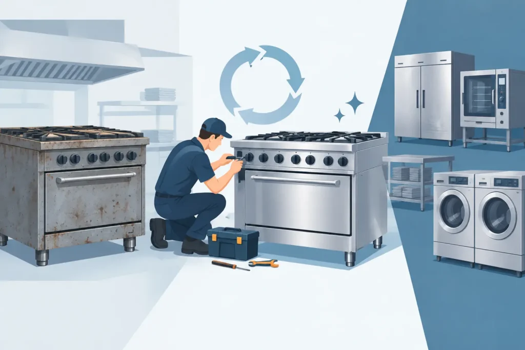 Can Kitchen Equipment Be Rebuilt? When It Pays
