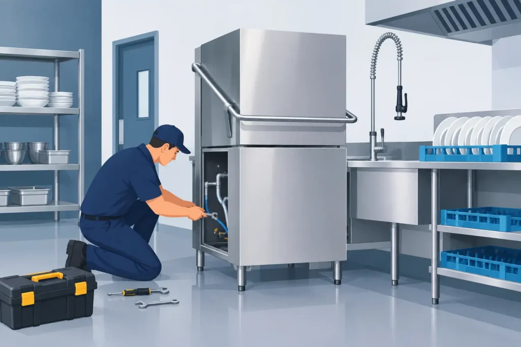 How to Install Commercial Dish Machines Right