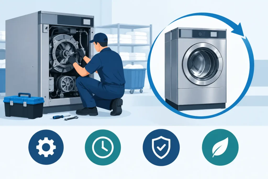 When a Laundry Equipment Rebuild Makes Sense