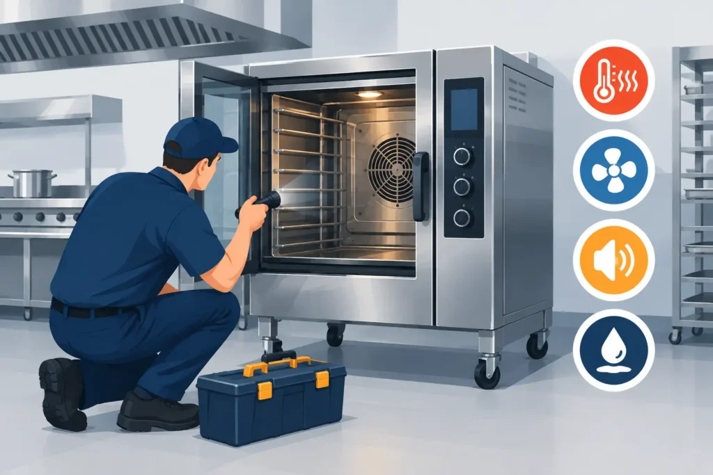 Commercial Convection Oven Repair Warning Signs